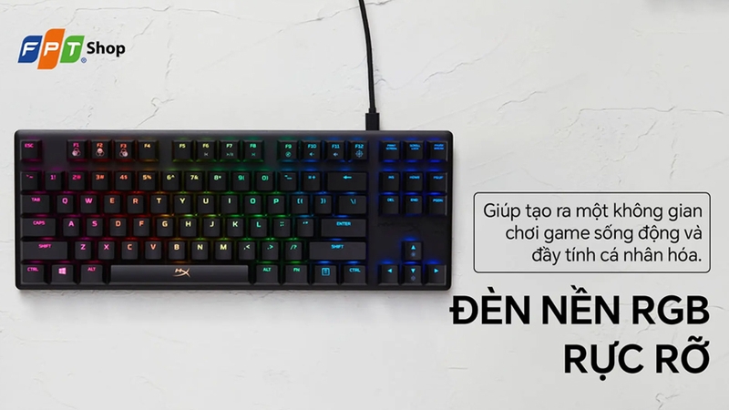 Bàn phím HyperX Alloy Origins Core