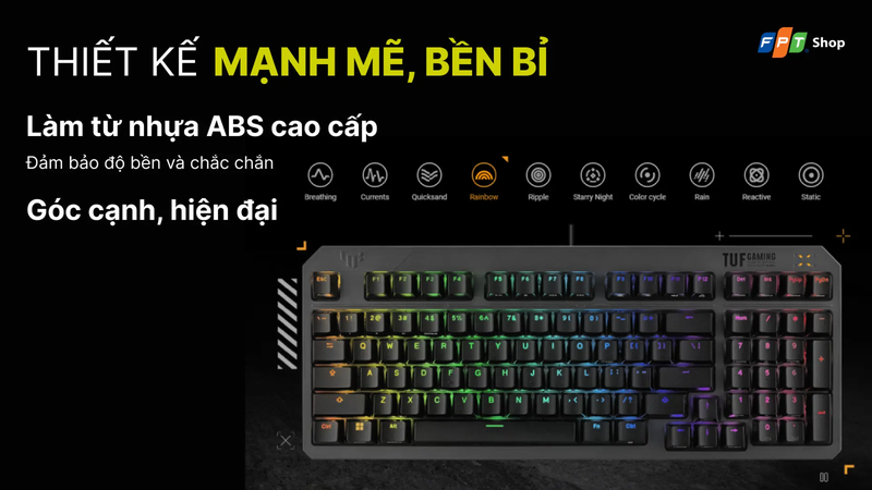bàn phím cơ nào tốt cho gaming 4