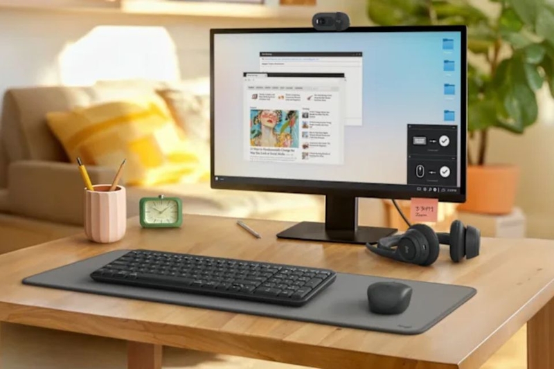 Bàn phím không dây Bluetooth Logitech K250 kết nối Bluetooth chỉ trong vài giây