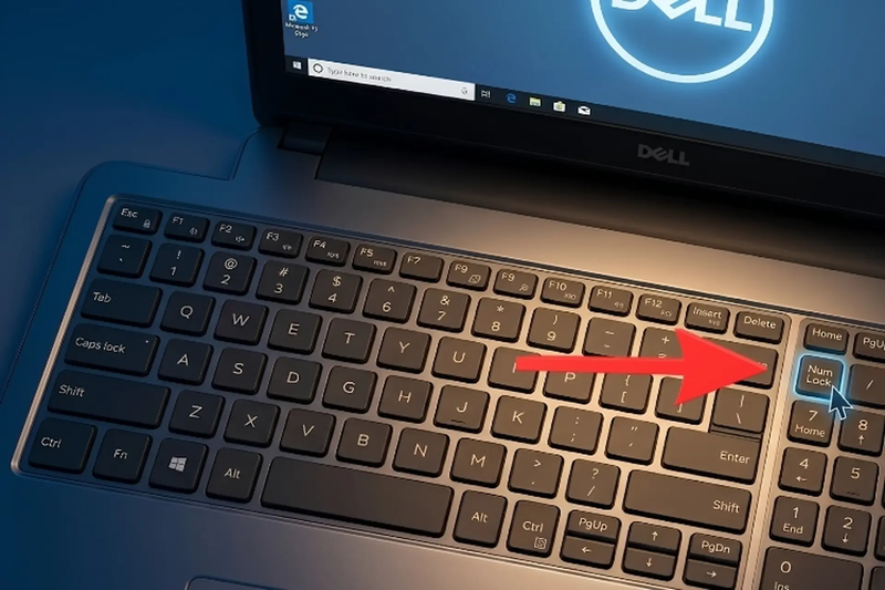 Bàn phím laptop gõ sai chữ 4