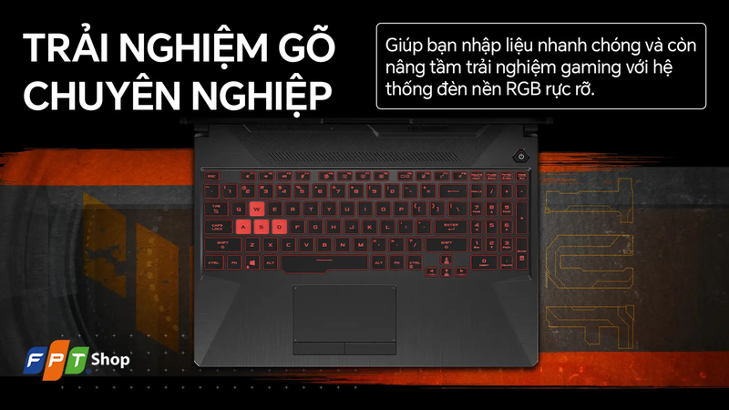 Thường xuất hiện trên laptop gaming