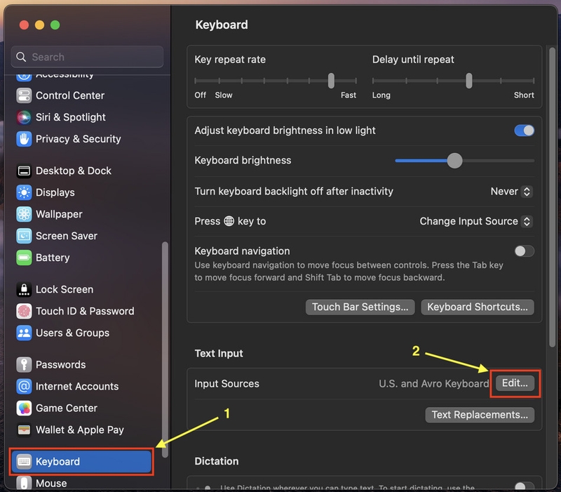 Bàn phím MacBook không gõ được - ảnh 5