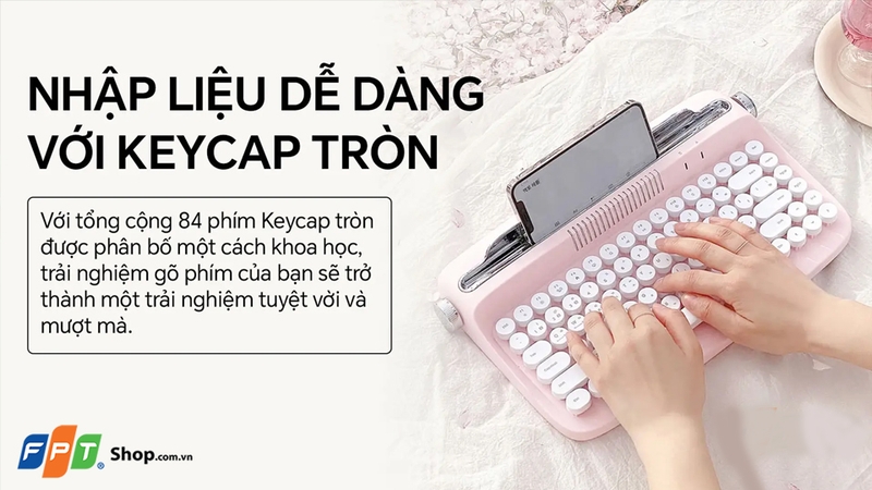 Bàn phím Bluetooth Mini YUNZII ACTTO B303