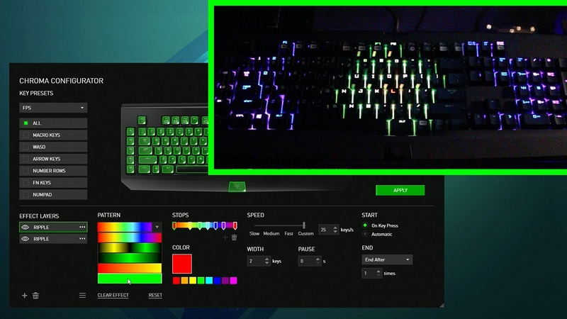 Phần mềm điều khiển Razer Synapse