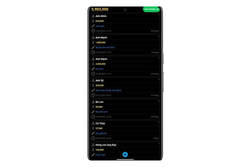 bảng chấm công ảnh 11