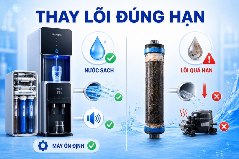 Bảng gi&aacute; thay l&otilde;i lọc nước RO mới nhất 2026 ảnh 7