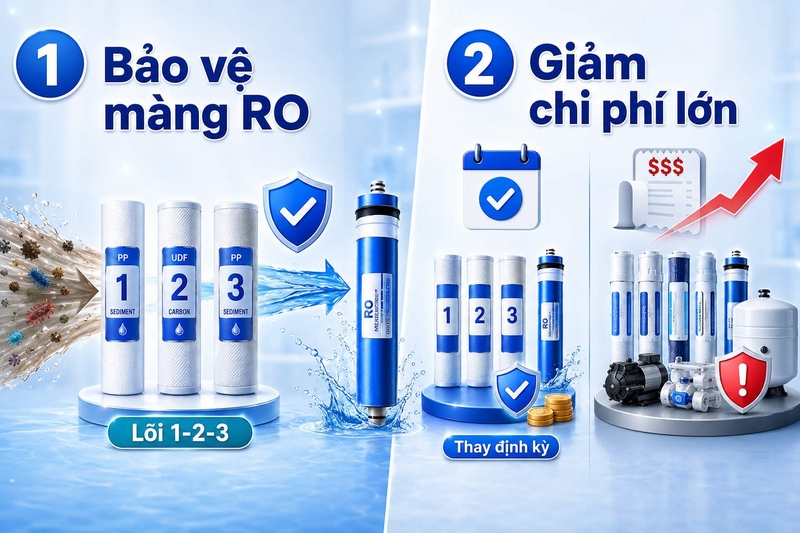 Bảng gi&aacute; thay l&otilde;i lọc nước RO mới nhất 2026 ảnh 9
