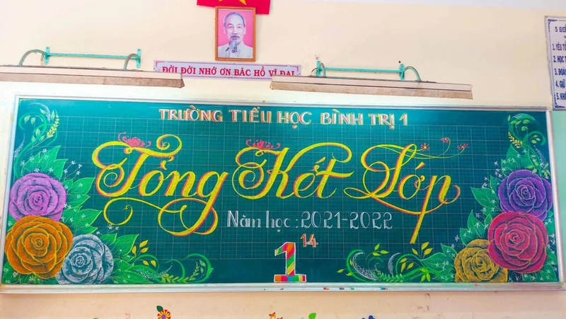 Ý nghĩa của việc trang trí bảng tổng kết năm học