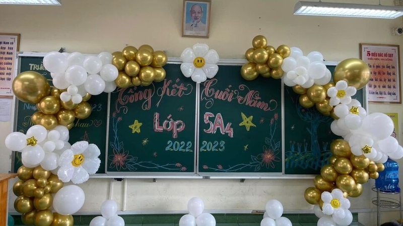 Những gợi ý mẫu trang trí bảng tổng kết năm học đẹp nhất 8