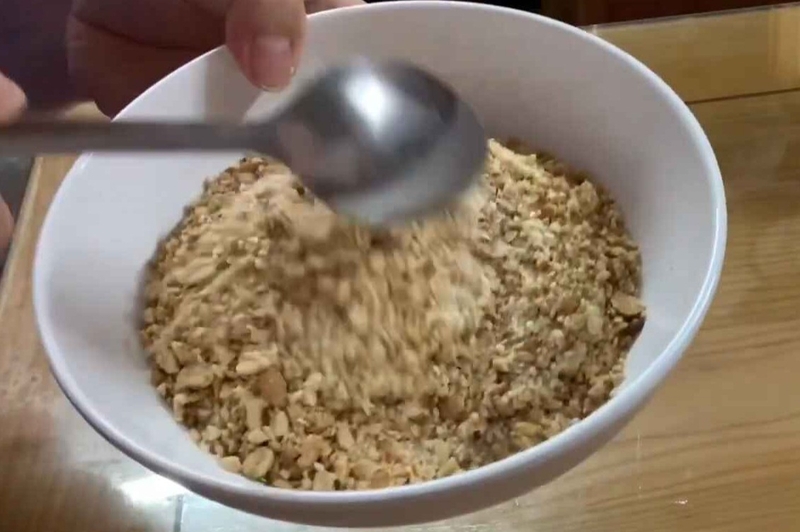 bánh bao chỉ nhân đậu phộng hình 4
