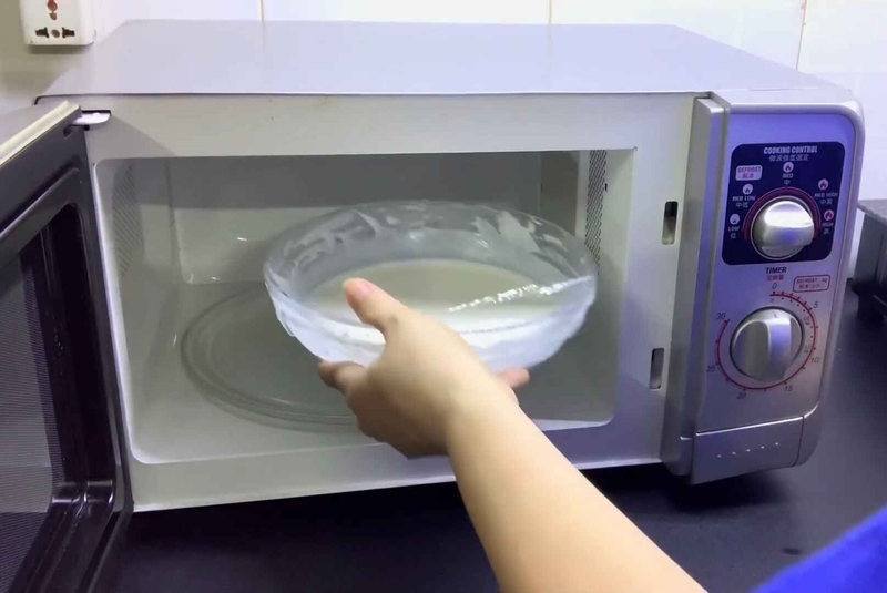 bánh bao chỉ nhân đậu phộng hình 8