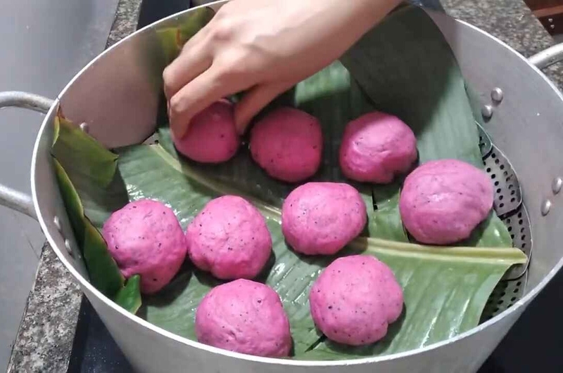bánh bao thanh long hình 7
