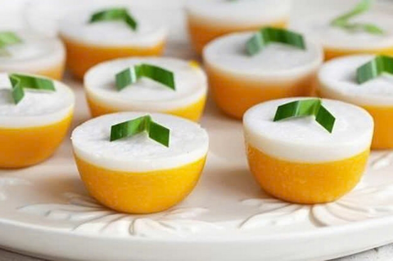 bánh bí đỏ hấp ảnh 3