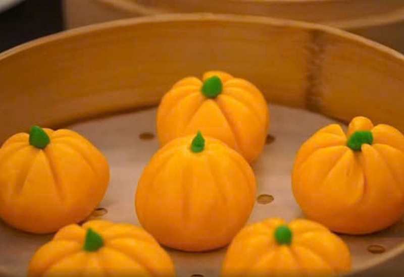 bánh bí đỏ hấp ảnh 5