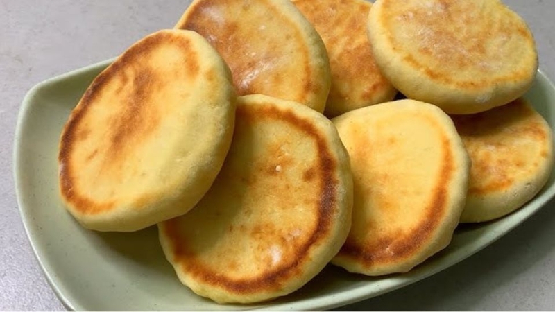 Nguyên liệu làm bánh bí đỏ nướng áp chảo