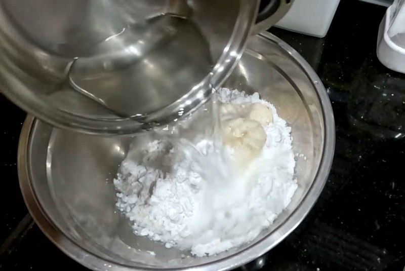Các bước làm bánh bò cơm rượu thơm ngon