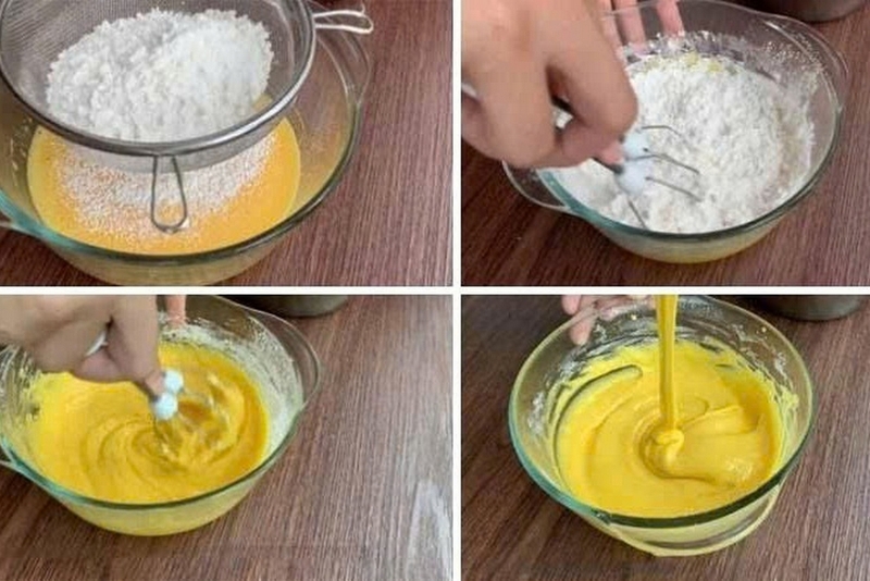 Bánh bông lan cuộn nhân khóm ảnh 3