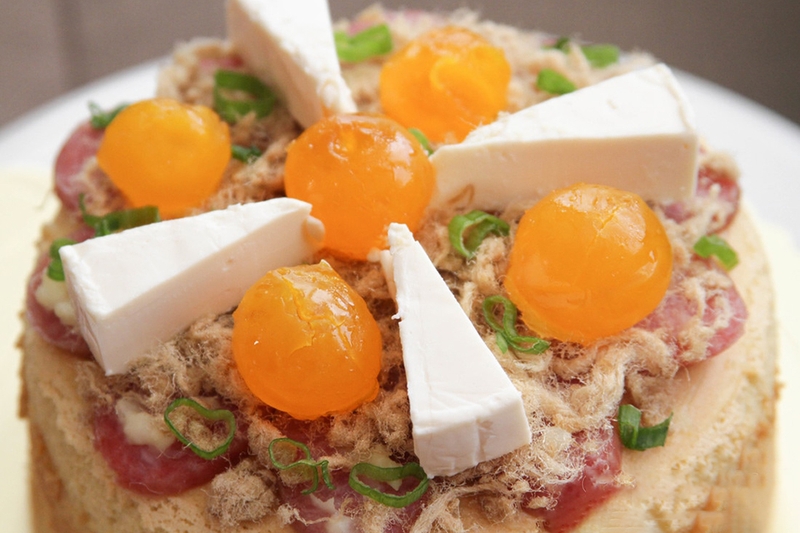 Bánh bông lan mặn - 01