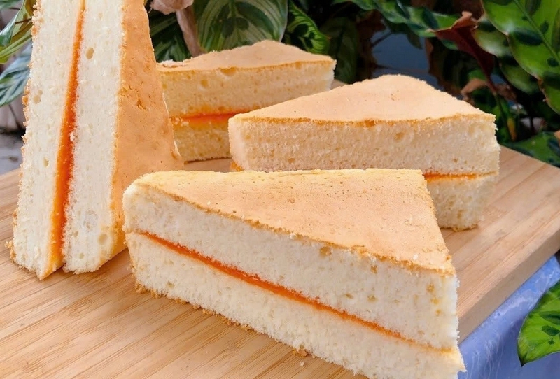 Bánh bông lan tam giác ảnh 7