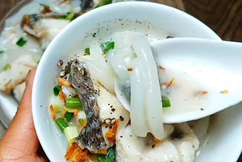 bánh canh cá lóc nước cốt dừa hình 14