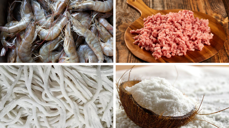 bánh canh tôm thịt nước cốt dừa 1