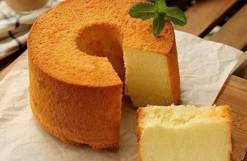 bánh chiffon cam ảnh 6