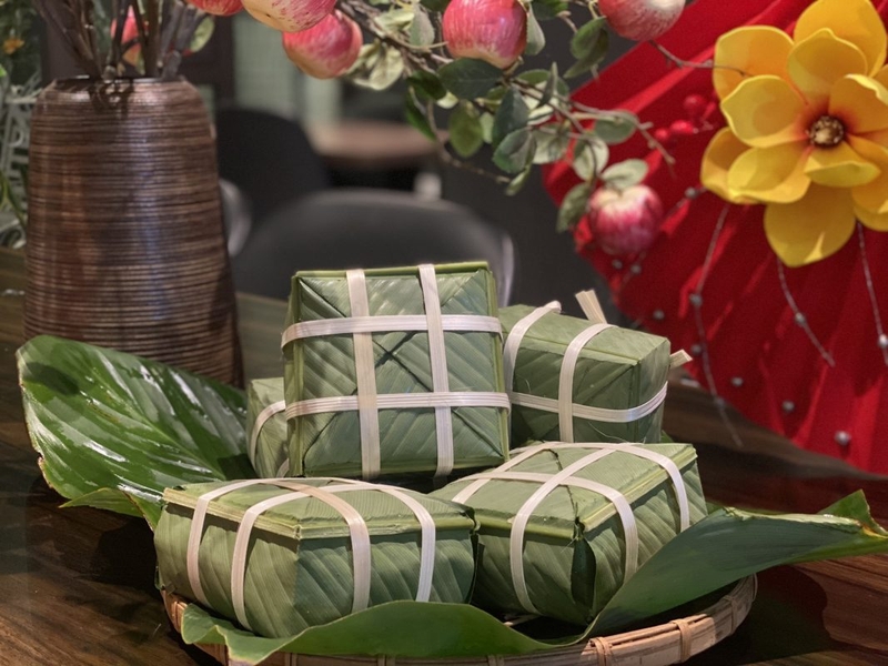 bánh chưng chay ảnh 9
