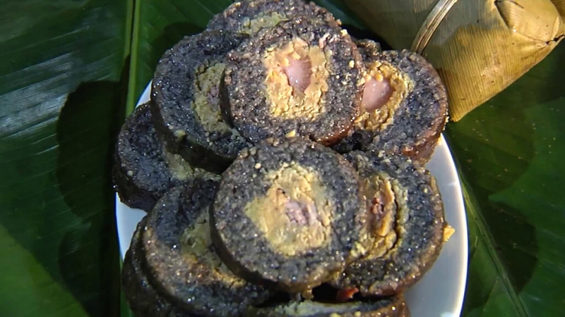 bánh chưng đen 3