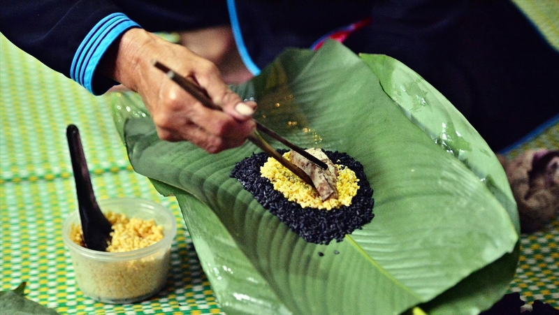 bánh chưng đen 5
