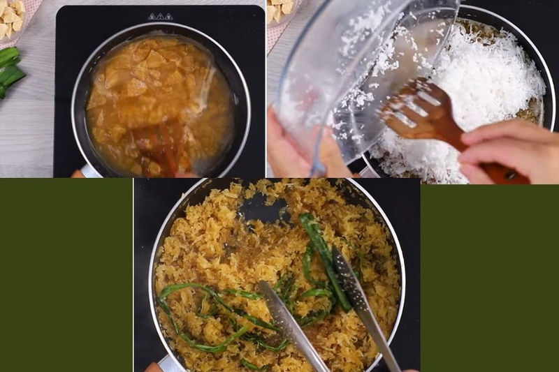 Làm nhân dừa thốt nốt