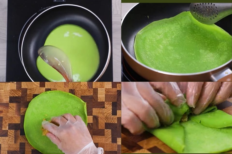 Rán và cuộn bánh