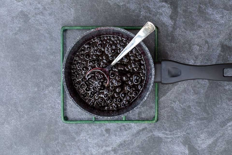 Bánh crepe việt quất - 08