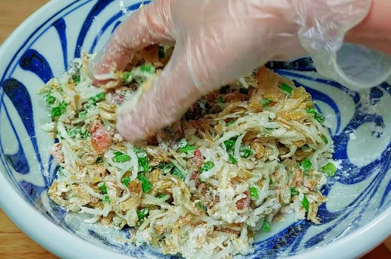 bánh củ cải chiên giòn 5