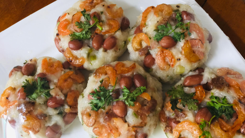 Bánh củ cải hấp 5