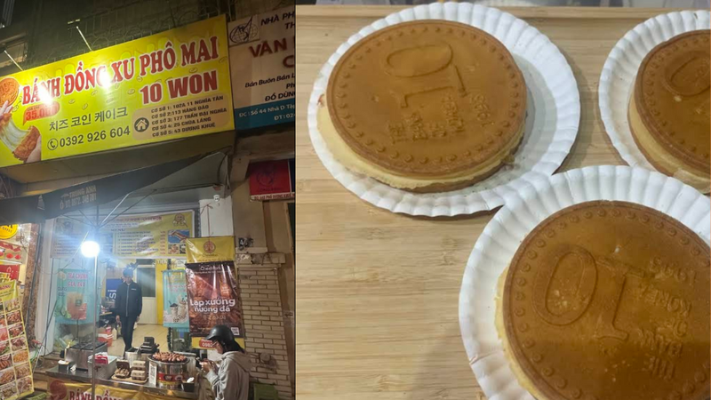 Miền Bắc - Bánh đồng xu Dương Khuê