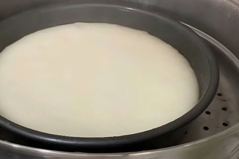 hấp bánh đúc tàu