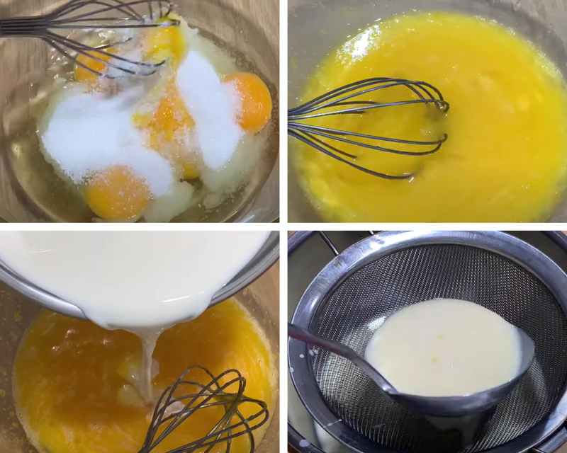 Cách làm bánh flan cam 5