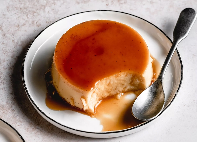 Bánh flan caramel - 01