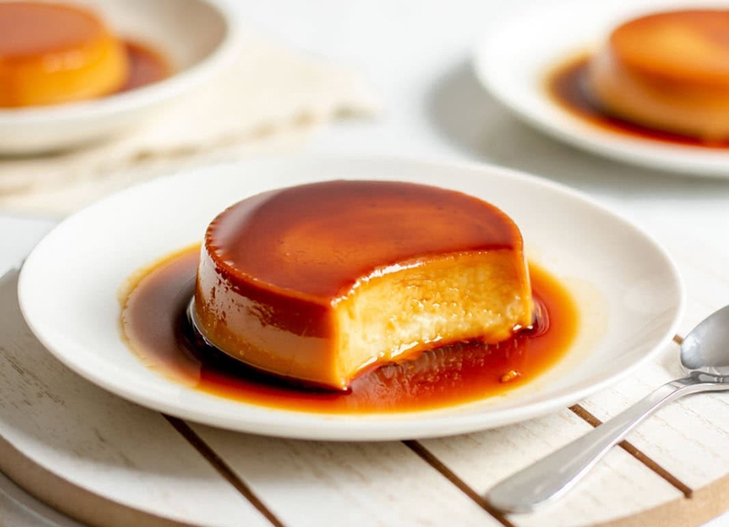 Cách làm bánh flan chay - 02