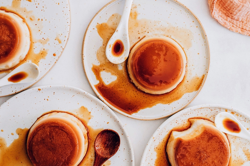 Cách làm bánh flan chay - 10