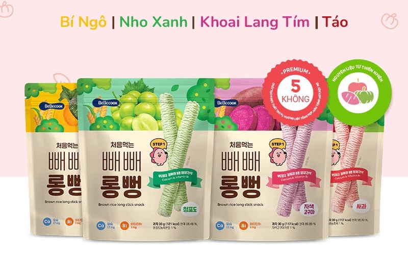 bánh gạo ăn dặm cho bé 6
