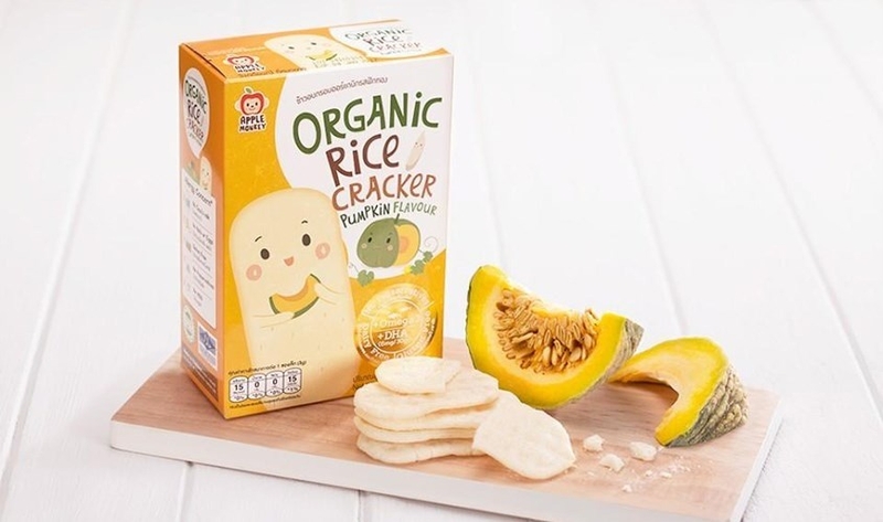 bánh gạo ăn dặm cho bé 7