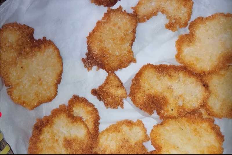 bánh gạo mật ong hấp dẫn