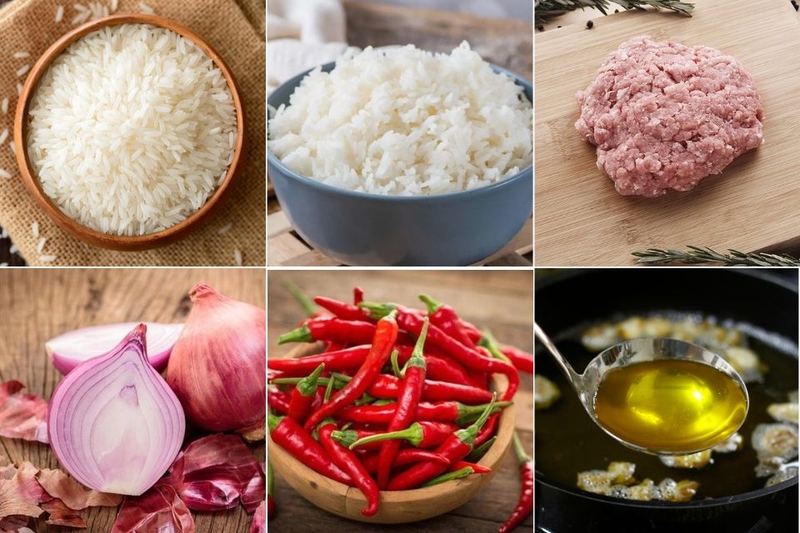 Nguyên liệu cần chuẩn bị để làm bánh gật gù
