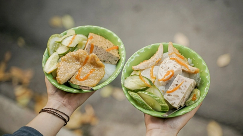 bánh giò ngon Hà Nội 7