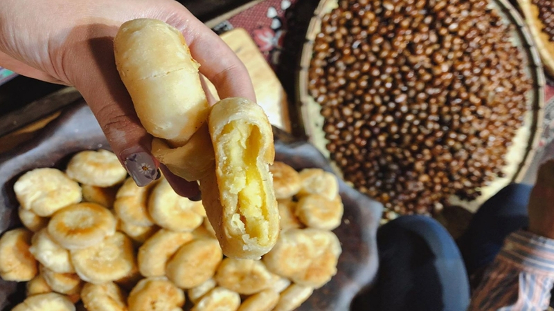 Dinh dưỡng chủ yếu của bánh đến từ hạt dẻ