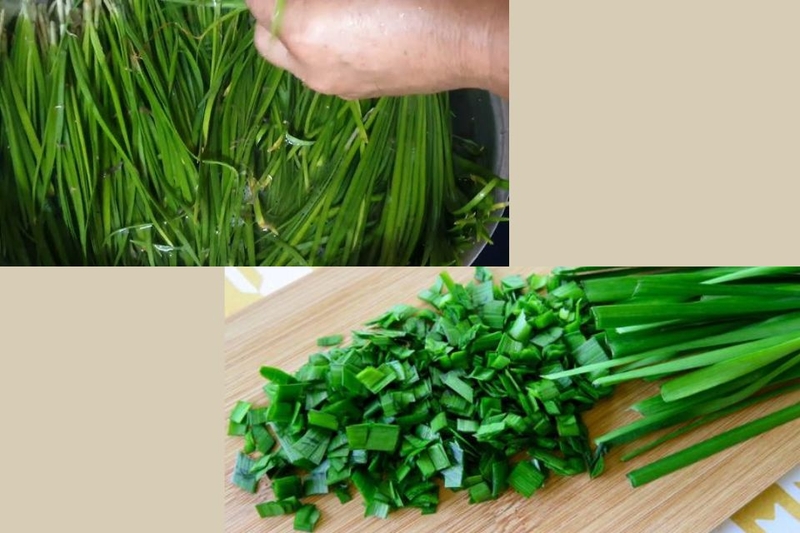 Sơ chế hẹ