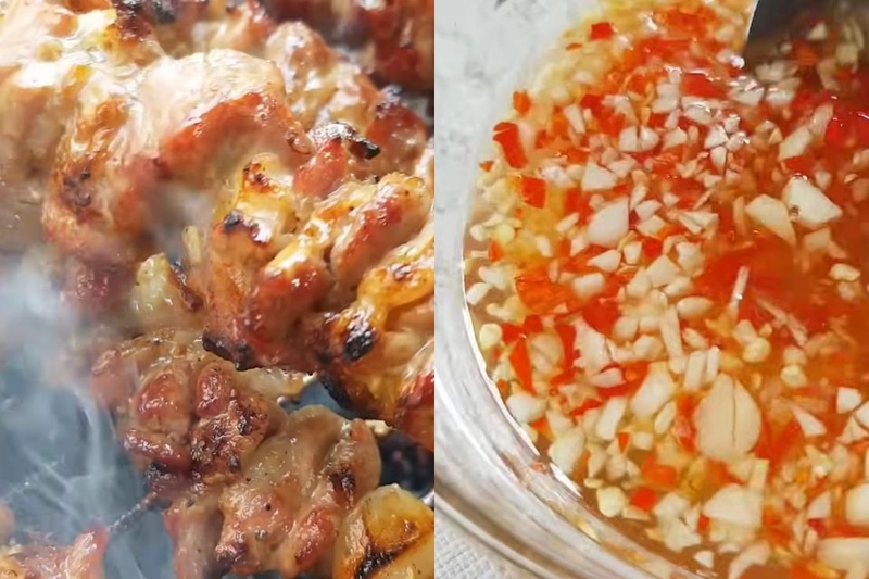 bánh hỏi thịt nướng (ảnh 6)