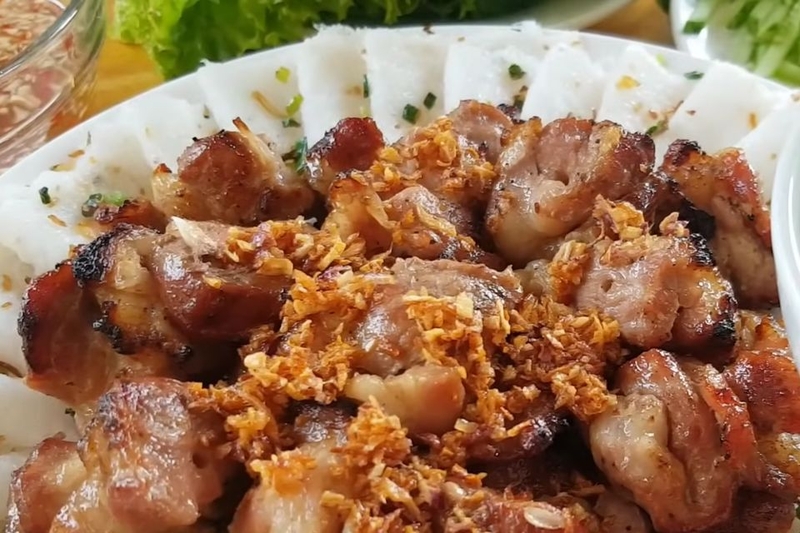 bánh hỏi thịt nướng (ảnh 7)