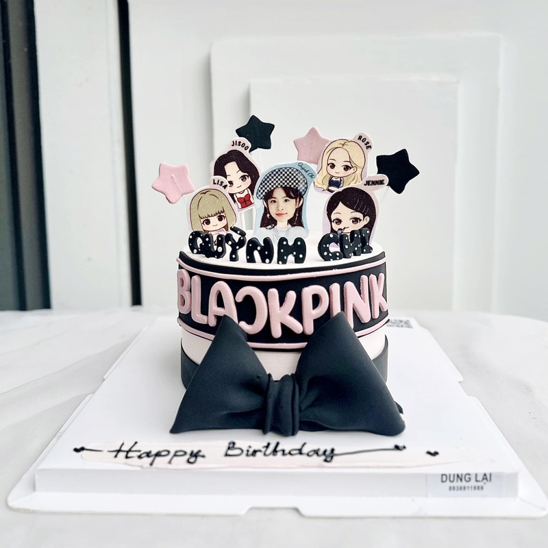 bánh kem blackpink 9